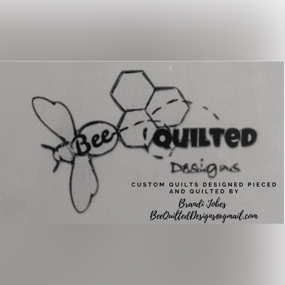 NWT Handmade hexagon neutrals throw quilt - Picture 7 of 7